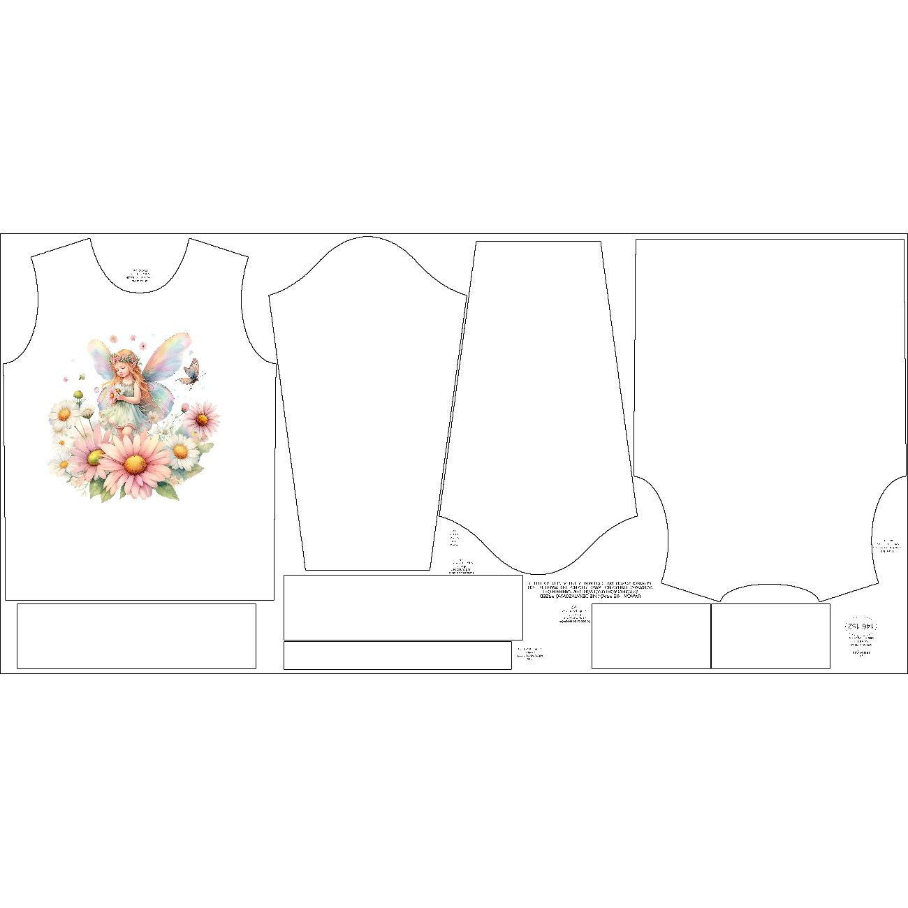DZIECIĘCA BLUZA (NOE) - FAIRY WORLD WZ.15 - zestaw do uszycia