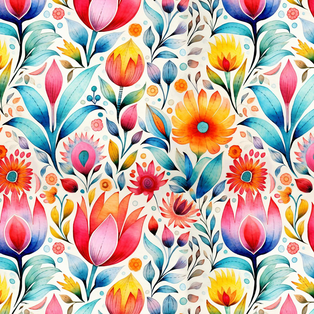 Folk Art wz.12 - Jersey wiskozowy