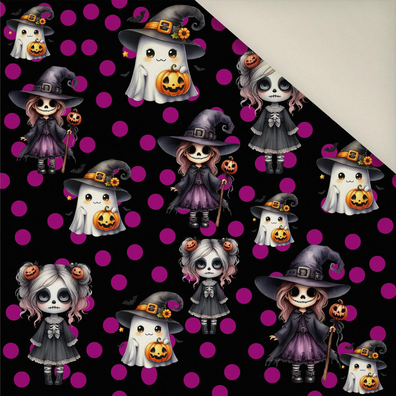 HALLOWEEN wz.17- Welur tapicerski