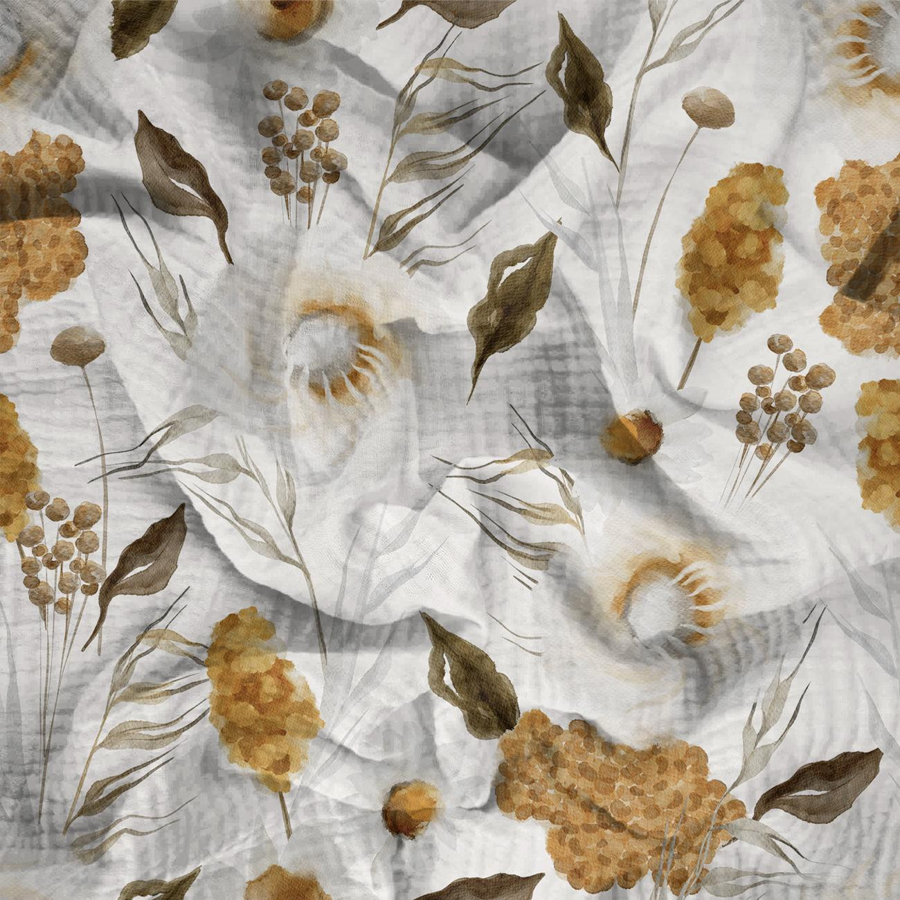 JESIENNA KOMPOZYCJA WZ. 5 - Muślin bawełniany