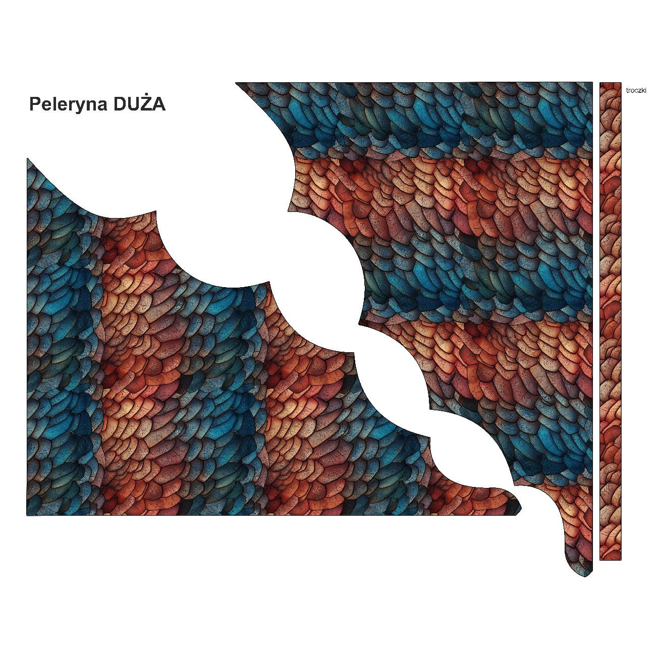 PELERYNA - LEATHER PATTERN WZ.10 / Rozmiar do wyboru