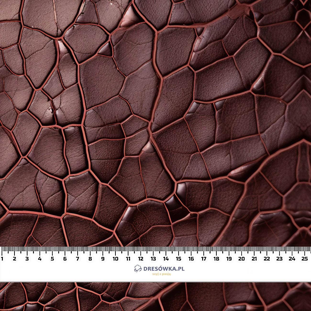 Leather Pattern wz.13- single jersey z elastanem ITY