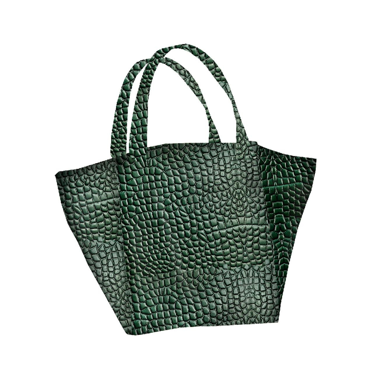 Torba XL z saszetką 2 w 1 - LEATHER PATTERN WZ.17 - zestaw do uszycia