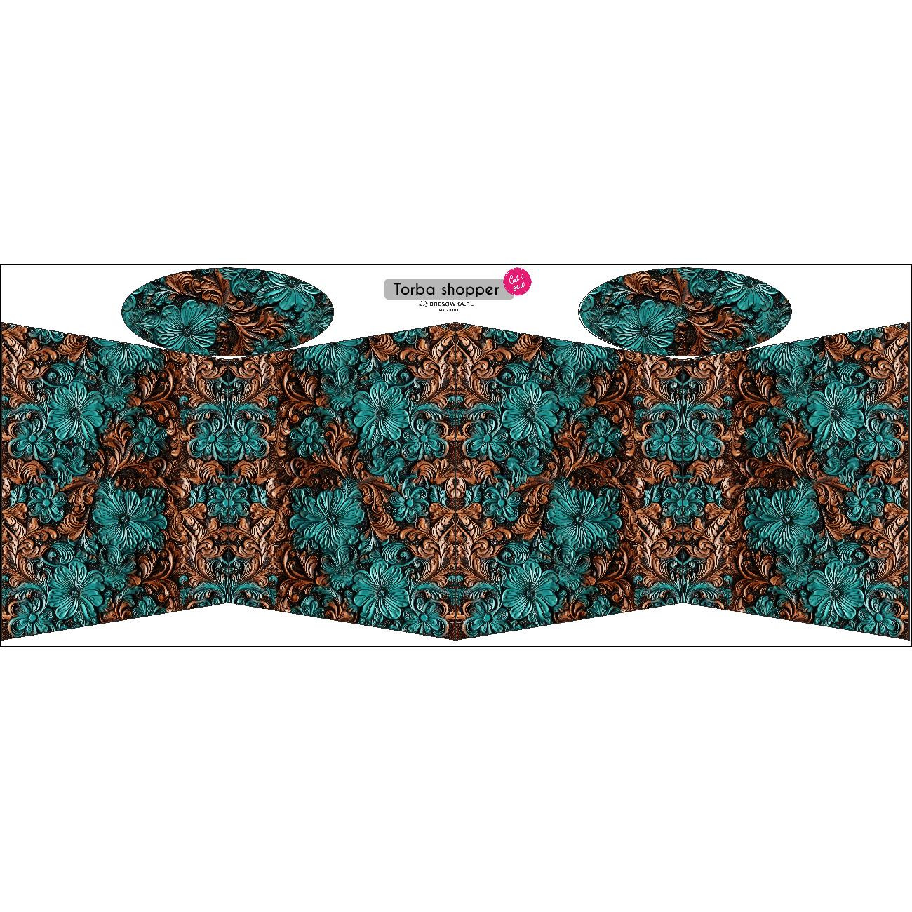 TORBA SHOPPER - LEATHER PATTERN WZ.5 - zestaw do uszycia