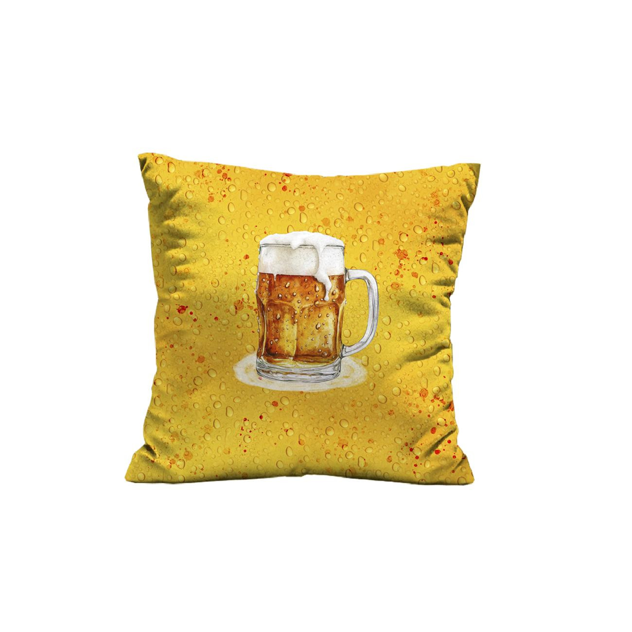 OKTOBERFEST BEER WZ.1 - PANEL (75cm x 80cm) dzianina drapana z elastanem ITY