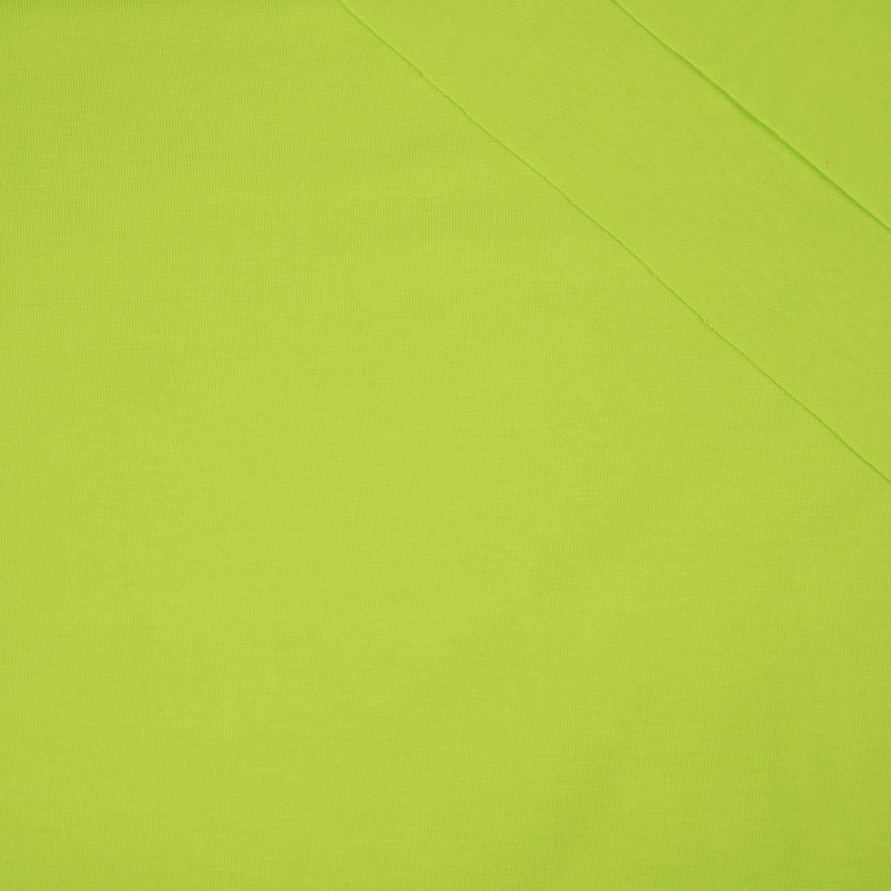 D-30 LIMONKOWY NEON - dzianina t-shirt z elastanem TE210