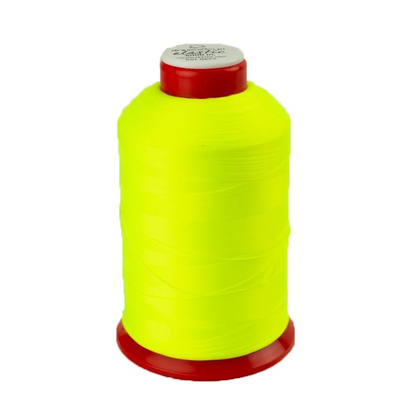 Nici elastic 4000 m overlock - żółty neon 0942