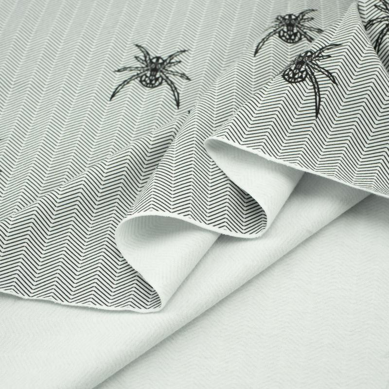 PAJĄKI / NOCNY ZEW / biały - single jersey TE210