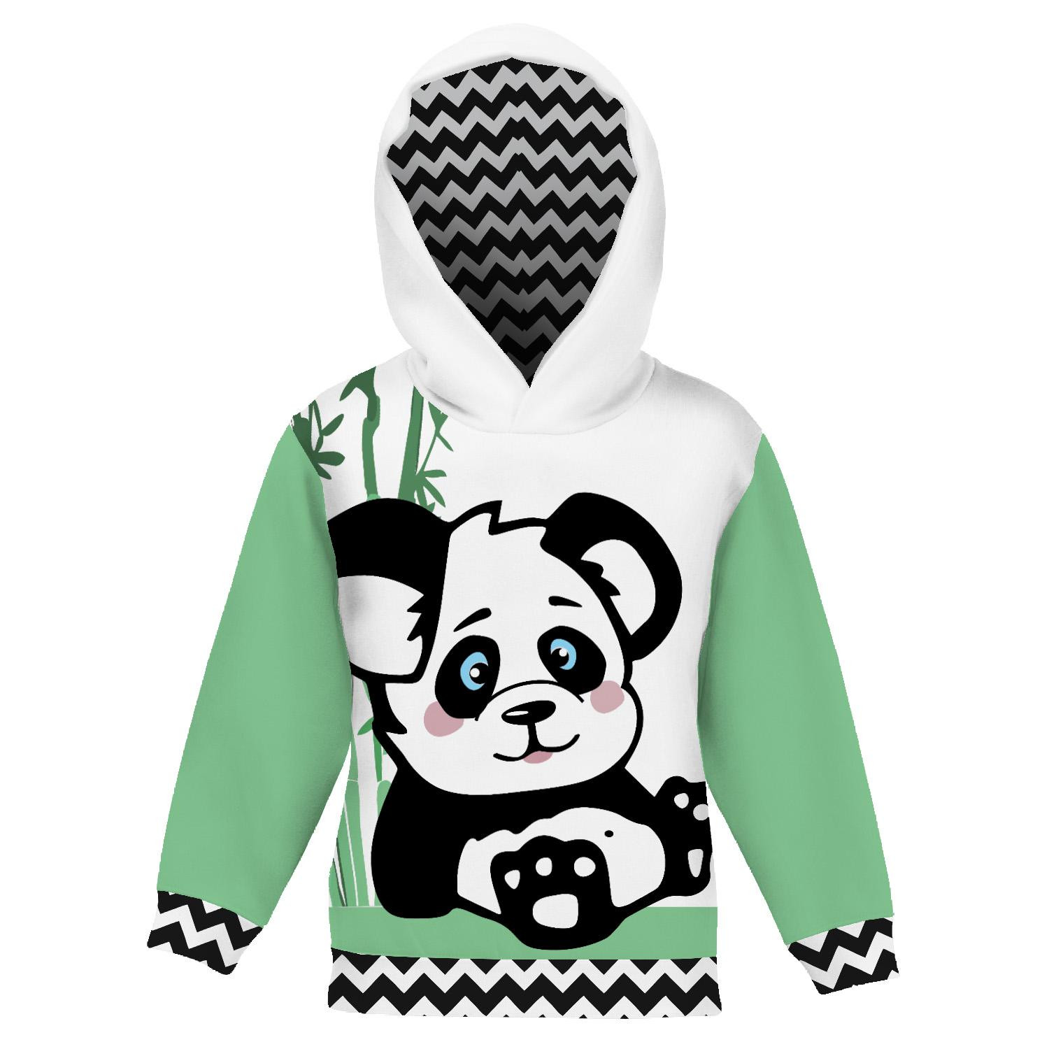 DZIECIĘCA BLUZA Z KAPTUREM (ALEX) - PANDA AMELKA - zestaw do uszycia