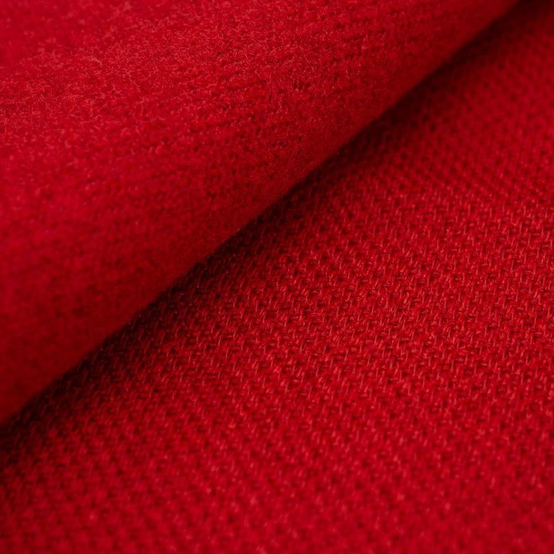 CZERWONY - Tkanina płaszczowa typu diagonal