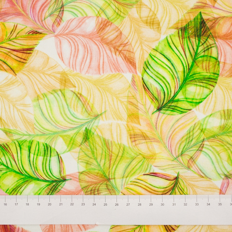 LIŚCIE LIPY - dresówka pętelkowa SP250