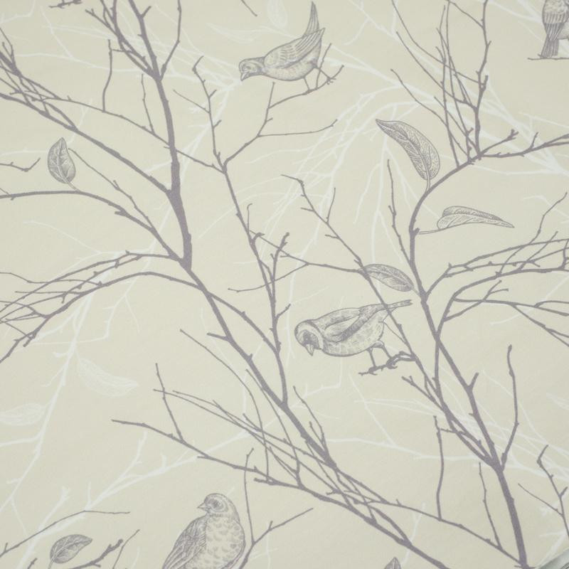 PTAKI / beżowy - dresówka pętelkowa 