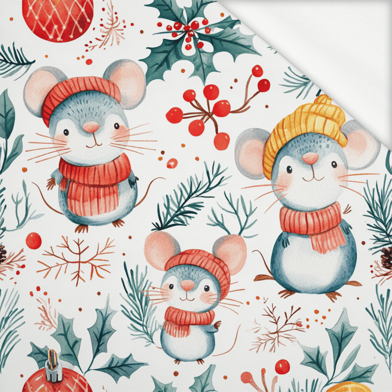 LET IS SNOW wz.2 - dresówka pętelkowa