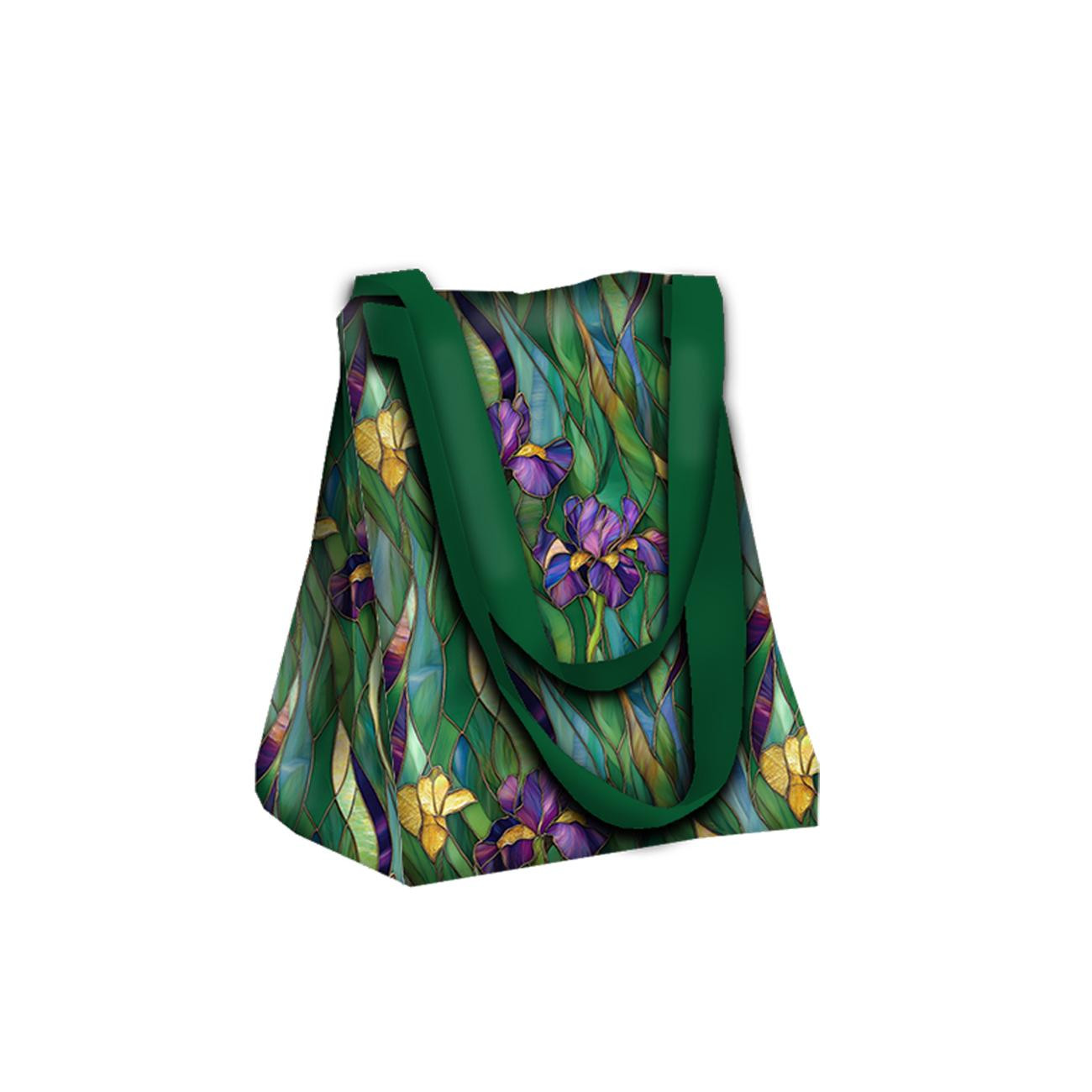 Torba XL z saszetką 2 w 1 - STAINED GLASS WZ.12 - zestaw do uszycia