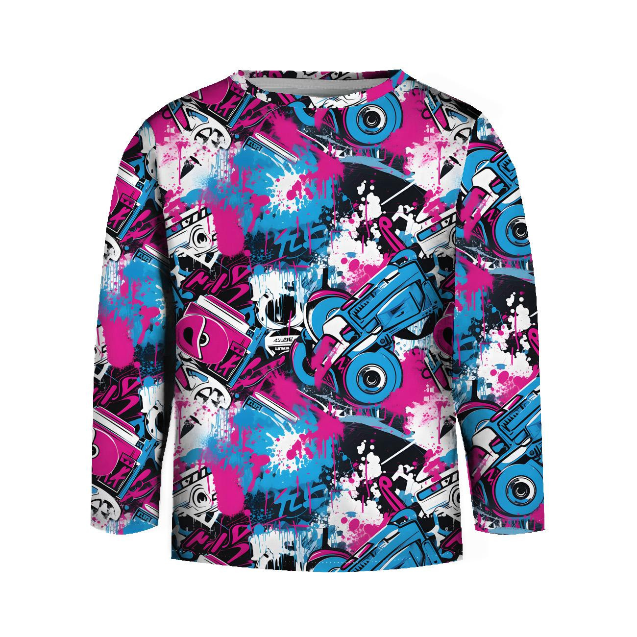 Longsleeve - STREET GRAFFITI WZ.4 - zestaw do uszycia