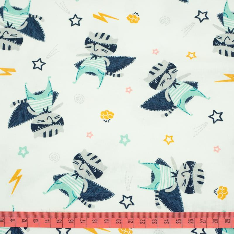 SUPER KOT / biały - single jersey TE210