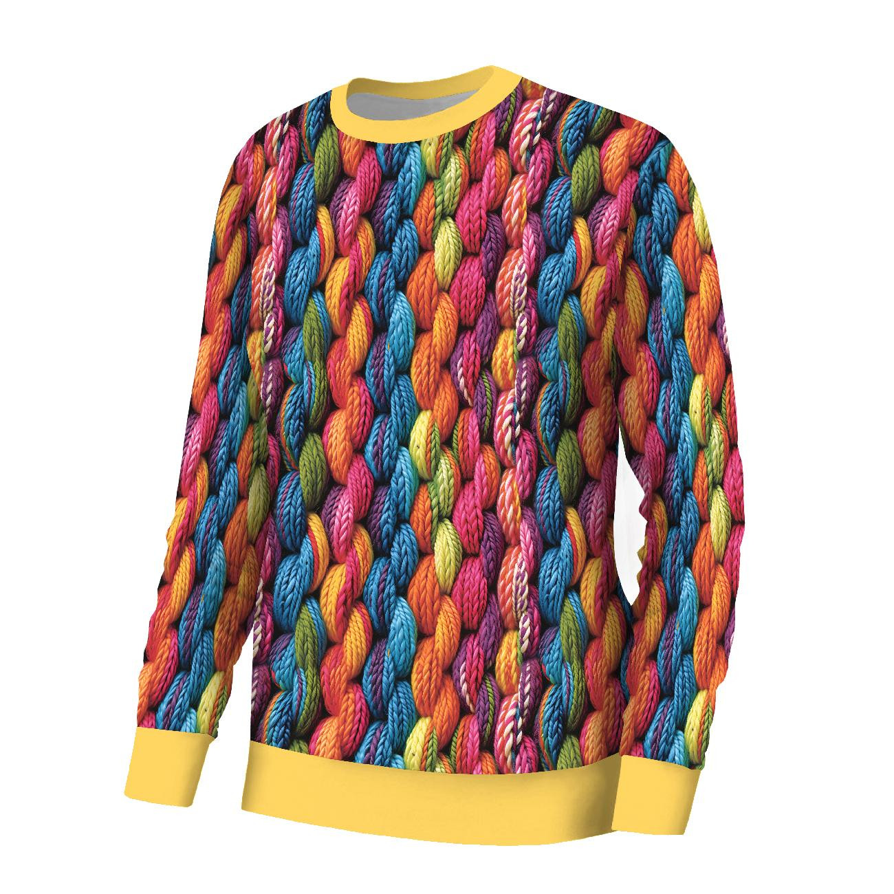 IMITATION SWEATER WZ.9- single jersey z elastanem ITY