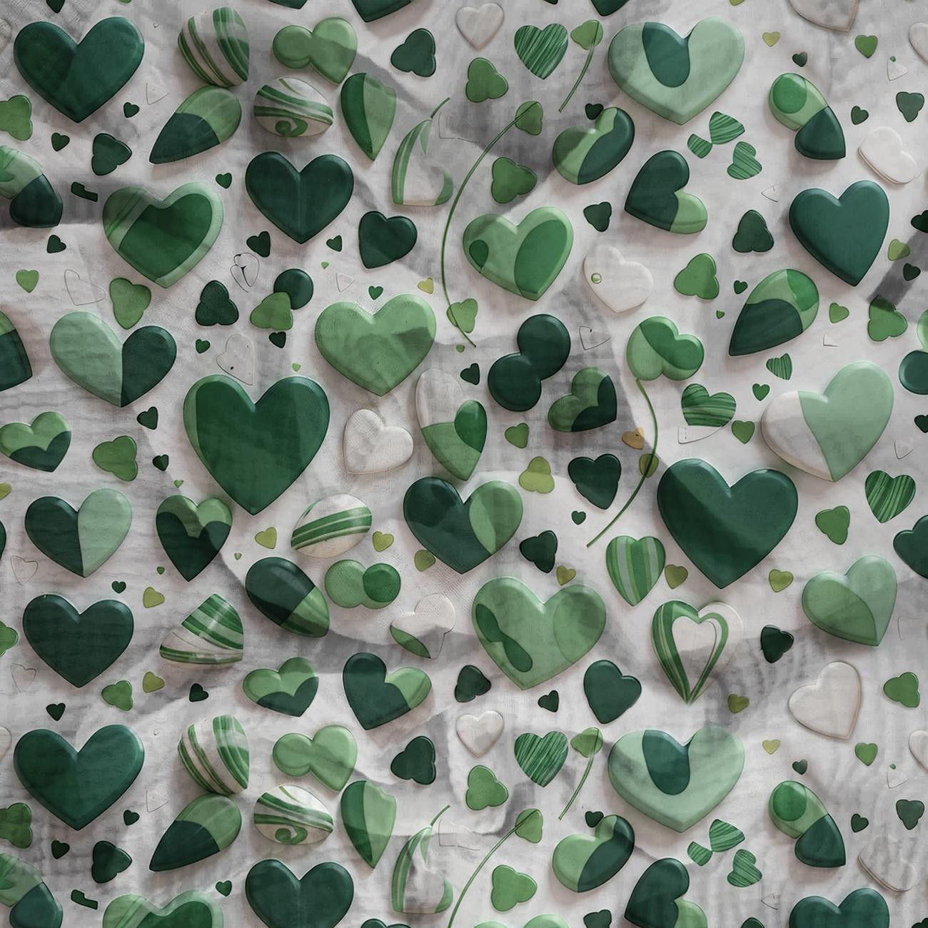 VALENTINE'S DAY 4 - Muślin bawełniany