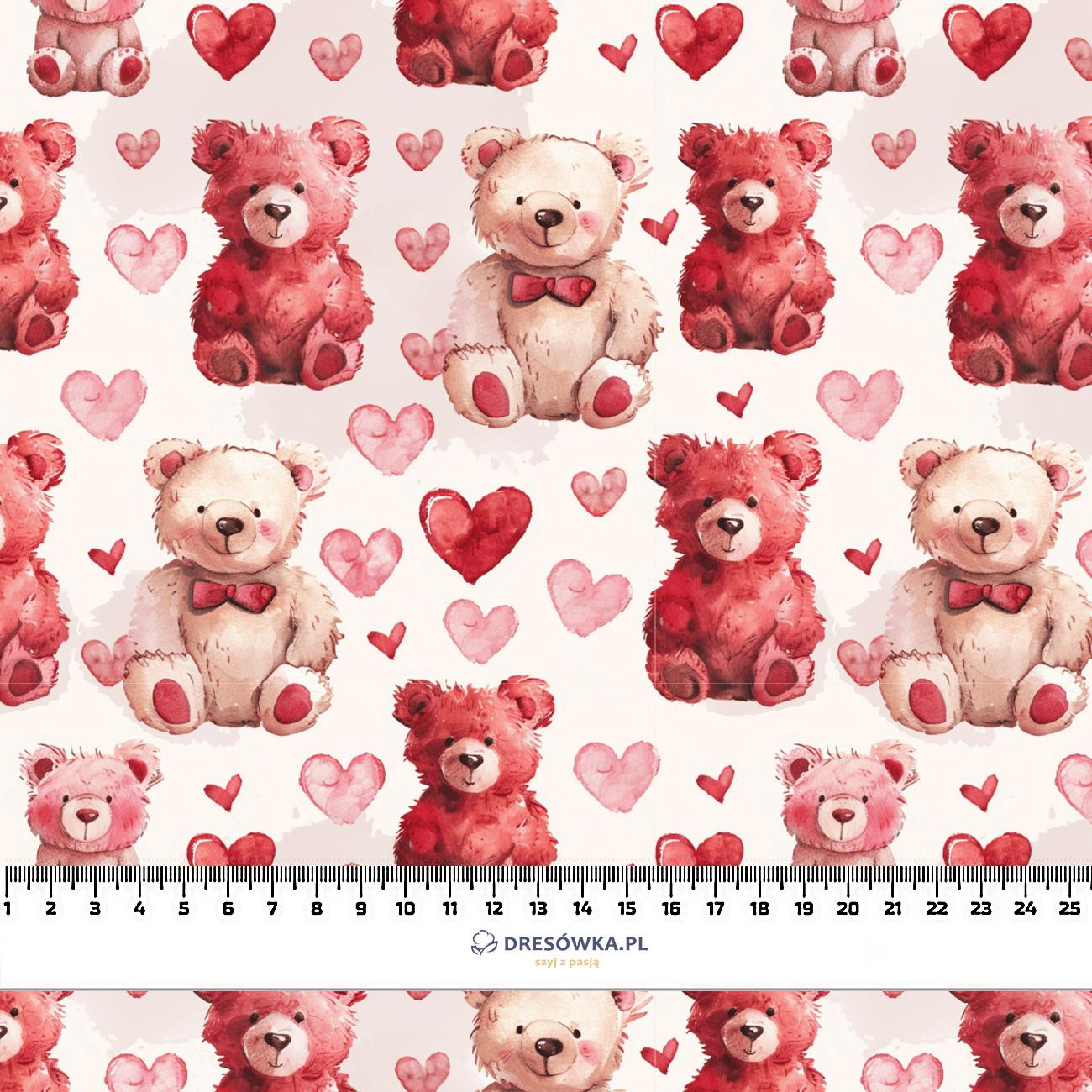 VALENTINE'S DAY 5 - tkanina wodoodporna