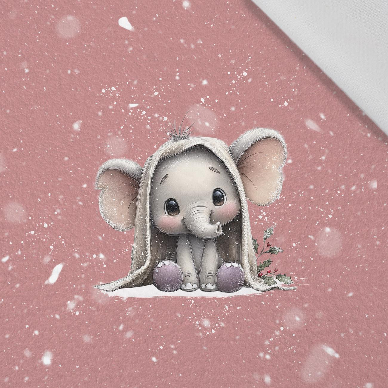 WINTER ANIMALS wz.16 - panel (60cm x 50cm) tkanina bawełniana