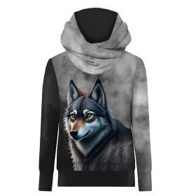 BLUZA Z KAPTUREM UNISEX "HYDRA" (XL) - MOON WOLF - zestaw do uszycia 