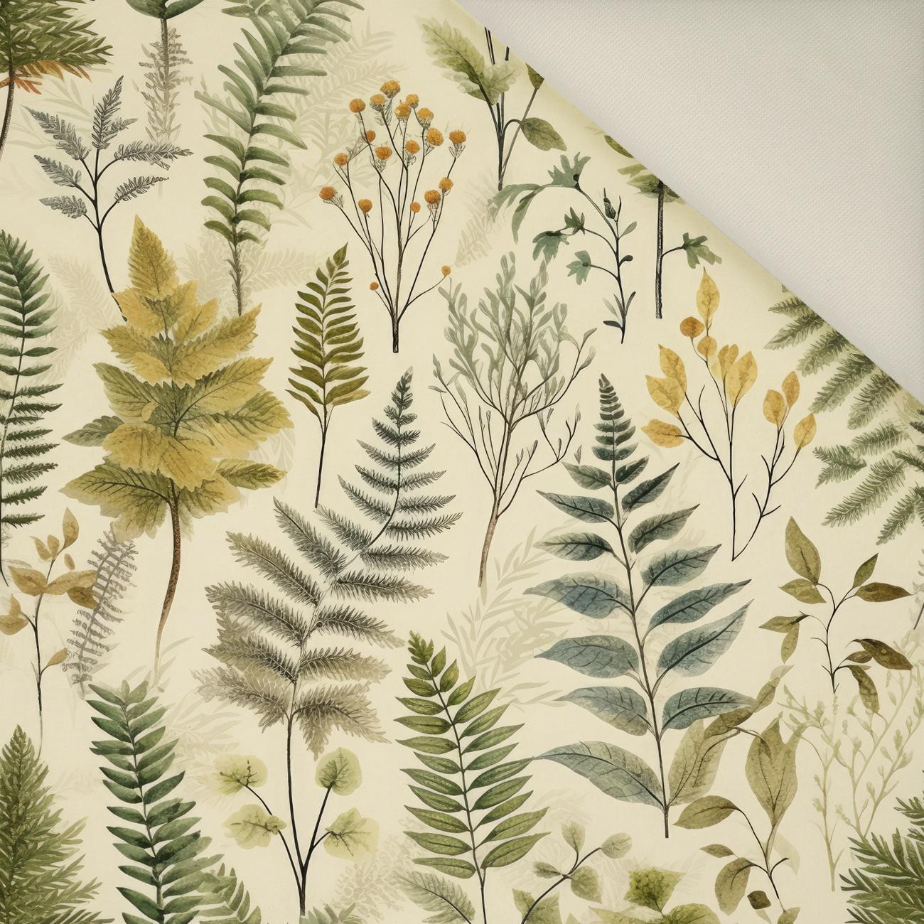 BOTANICAL FOREST wz.6- Welur tapicerski