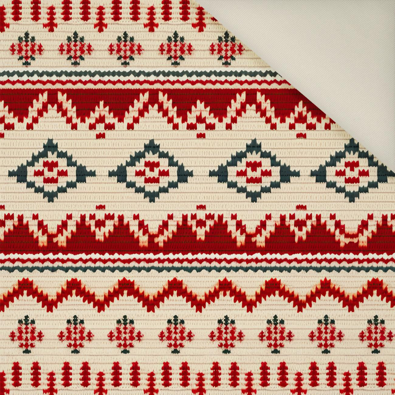 CHRISTMAS SWEATER wz.9- Welur tapicerski