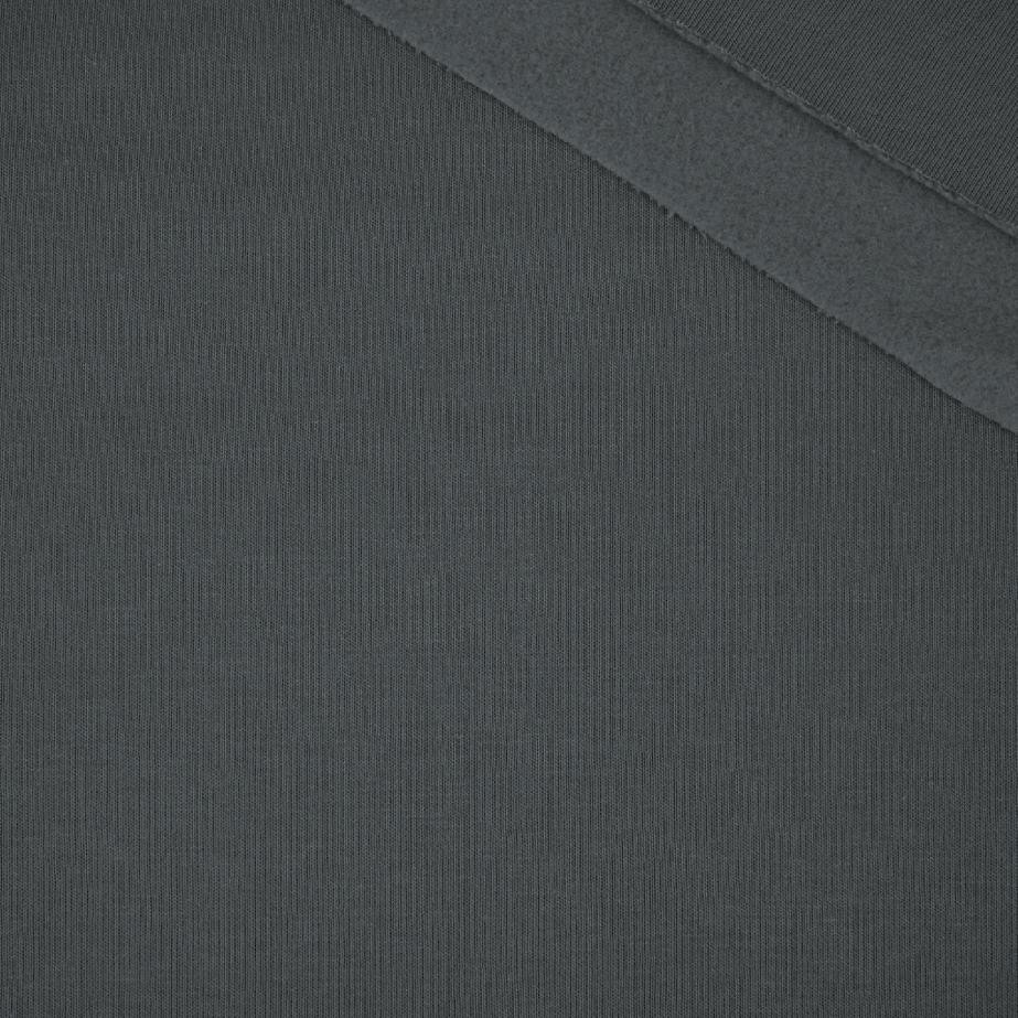 P-01 DARK GREY- gruba dresówka drapana D300