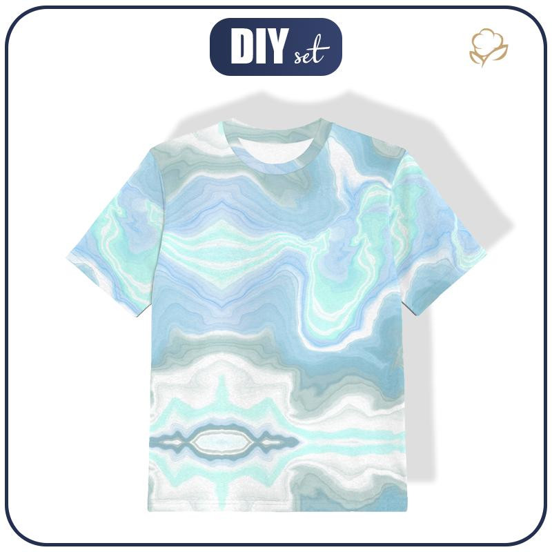 T-SHIRT DZIECIĘCY - AKWARELE wz.6 - single jersey