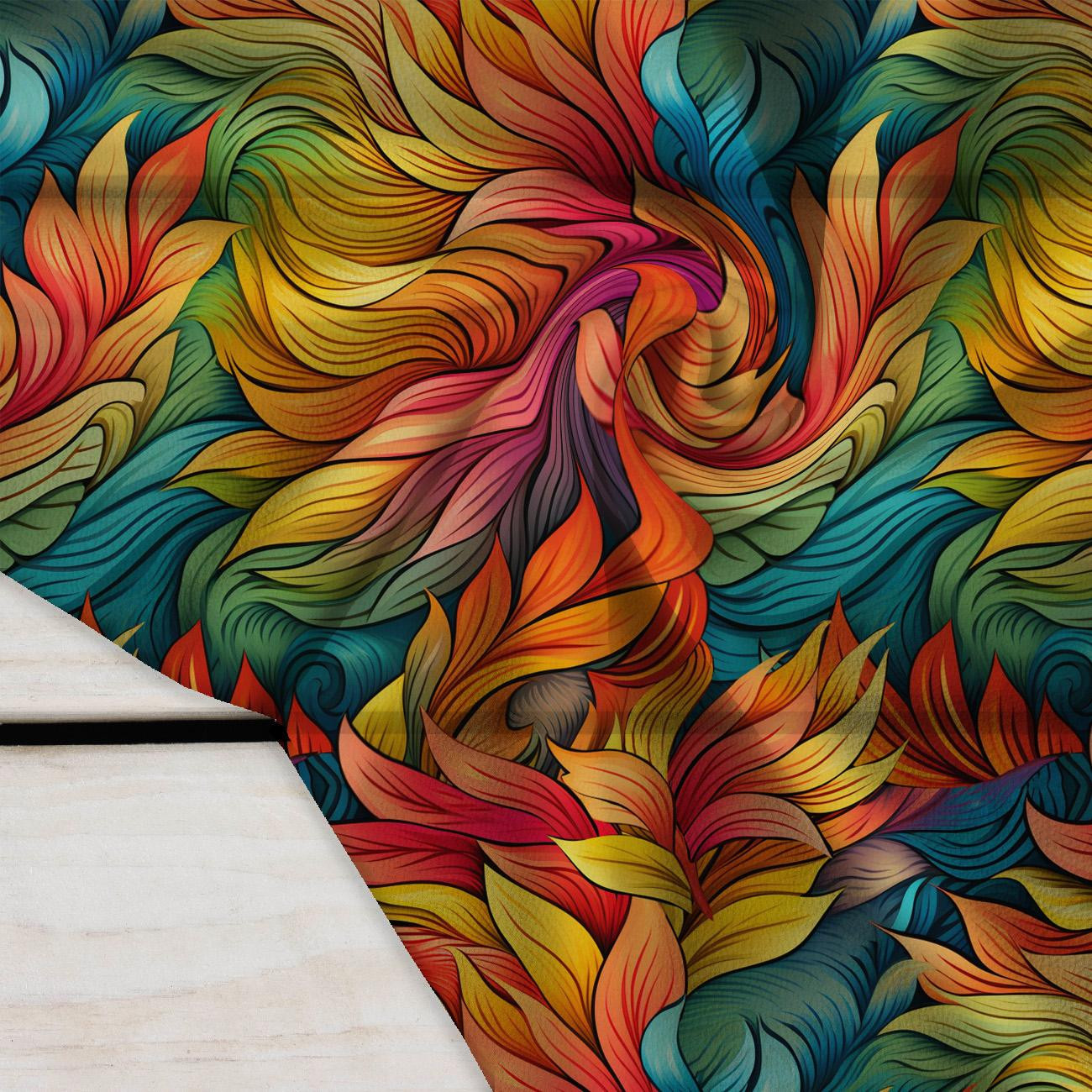 COLORFUL LEAVES wz. 4 - Krepa