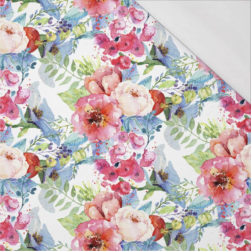 DZIKA RÓŻA WZ. 3 (NA ŁĄCE) - single jersey z elastanem 