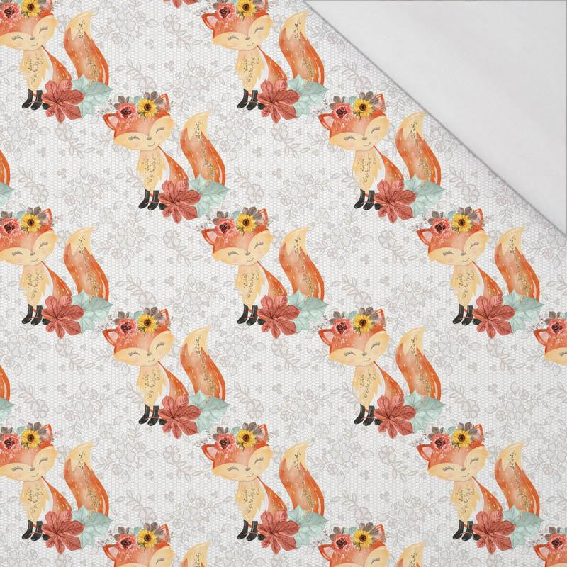 LISKI I LIŚCIE (LISKI I DYNIE) - single jersey z elastanem 