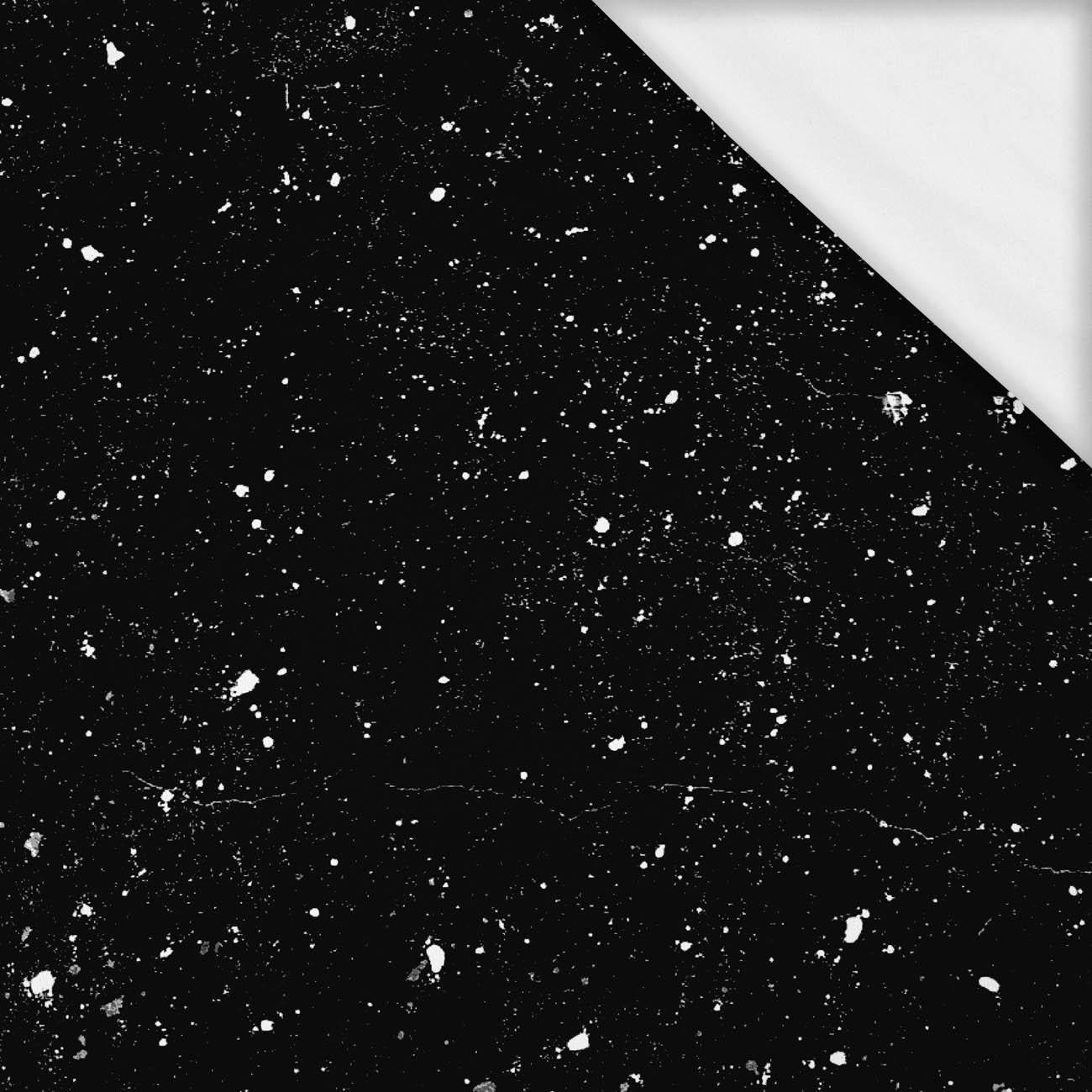 BETON / czarny- single jersey z elastanem ITY