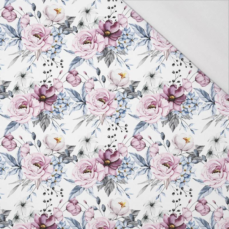 AKWARELOWY BUKIET wz. 4 - single jersey z elastanem 