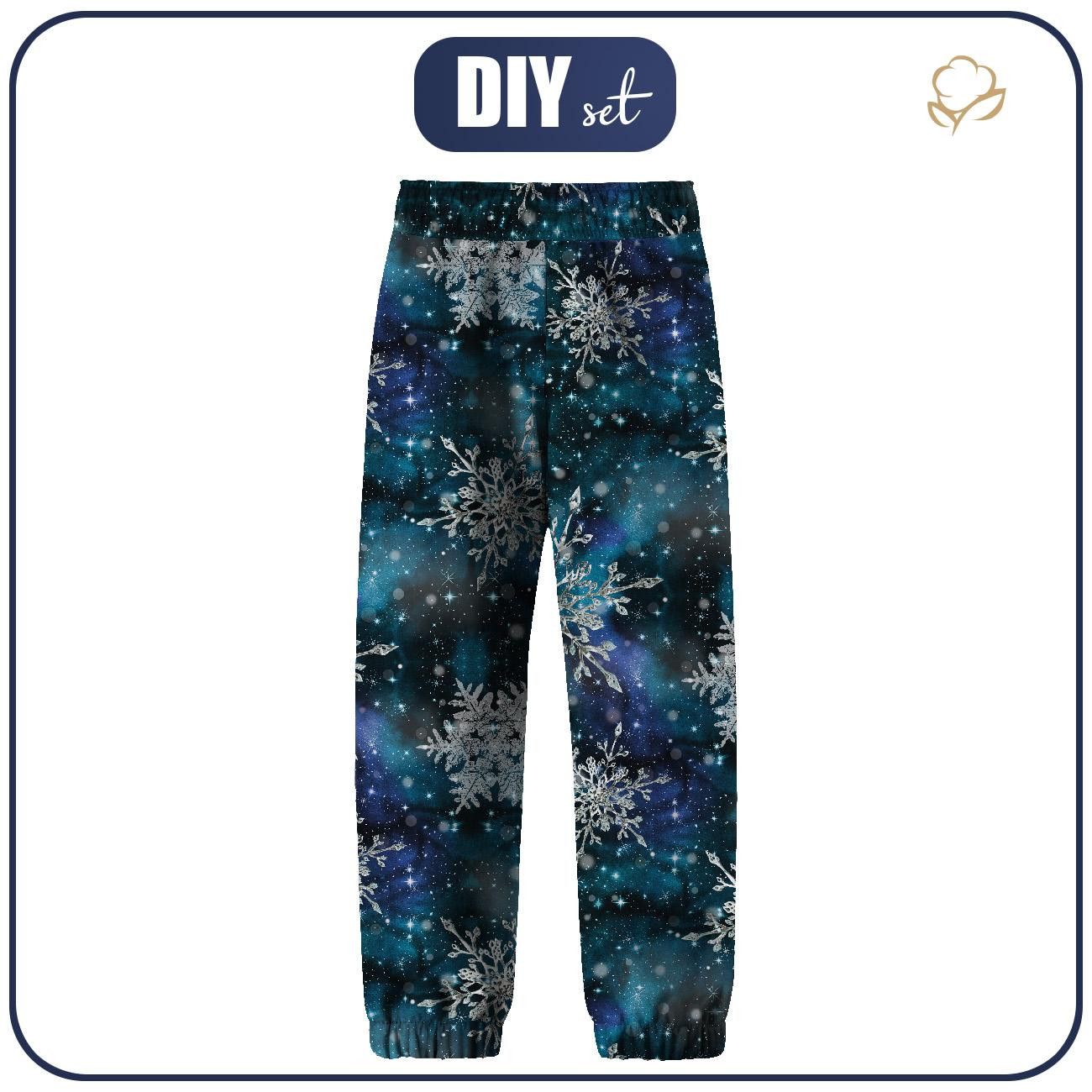 DZIECIĘCE SPODNIE Z SOFTSHELLU (YETI) - WINTER GALAXY WZ. 2 - zestaw do uszycia