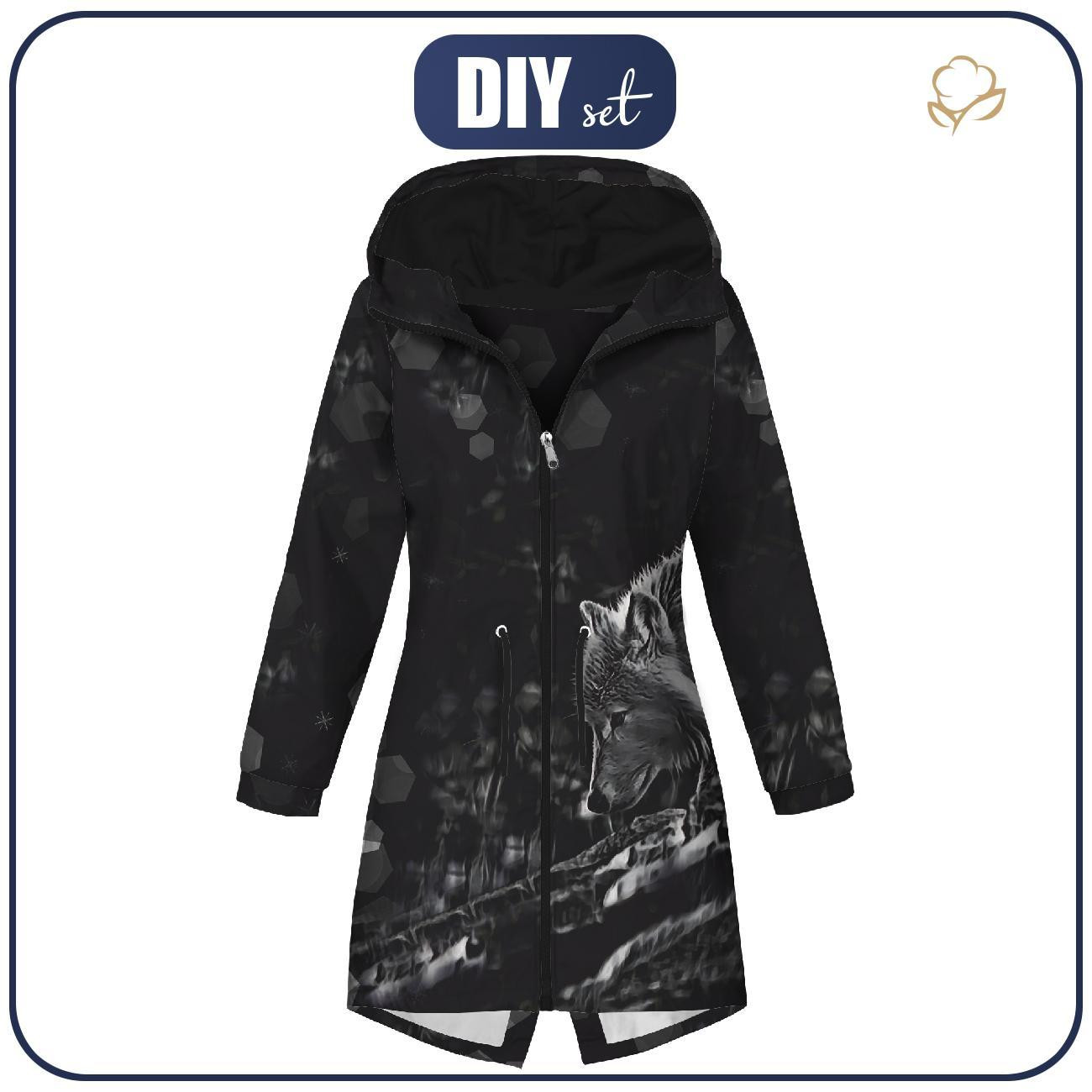 PARKA DAMSKA (ANNA) - WILK POLARNY - zestaw do uszycia XL