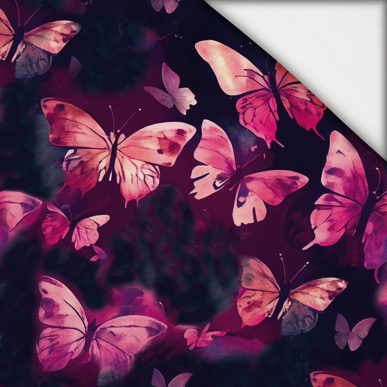 BUTTERFLY WZ. 1 - lekka dzianina drapana