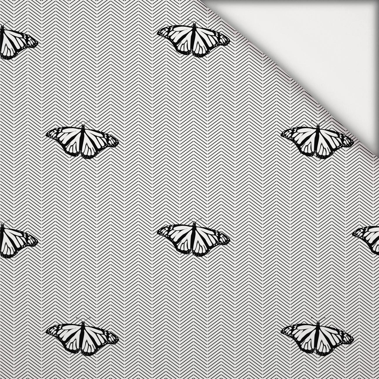 ĆMY / NOCNY ZEW / biały - lekka dzianina drapana