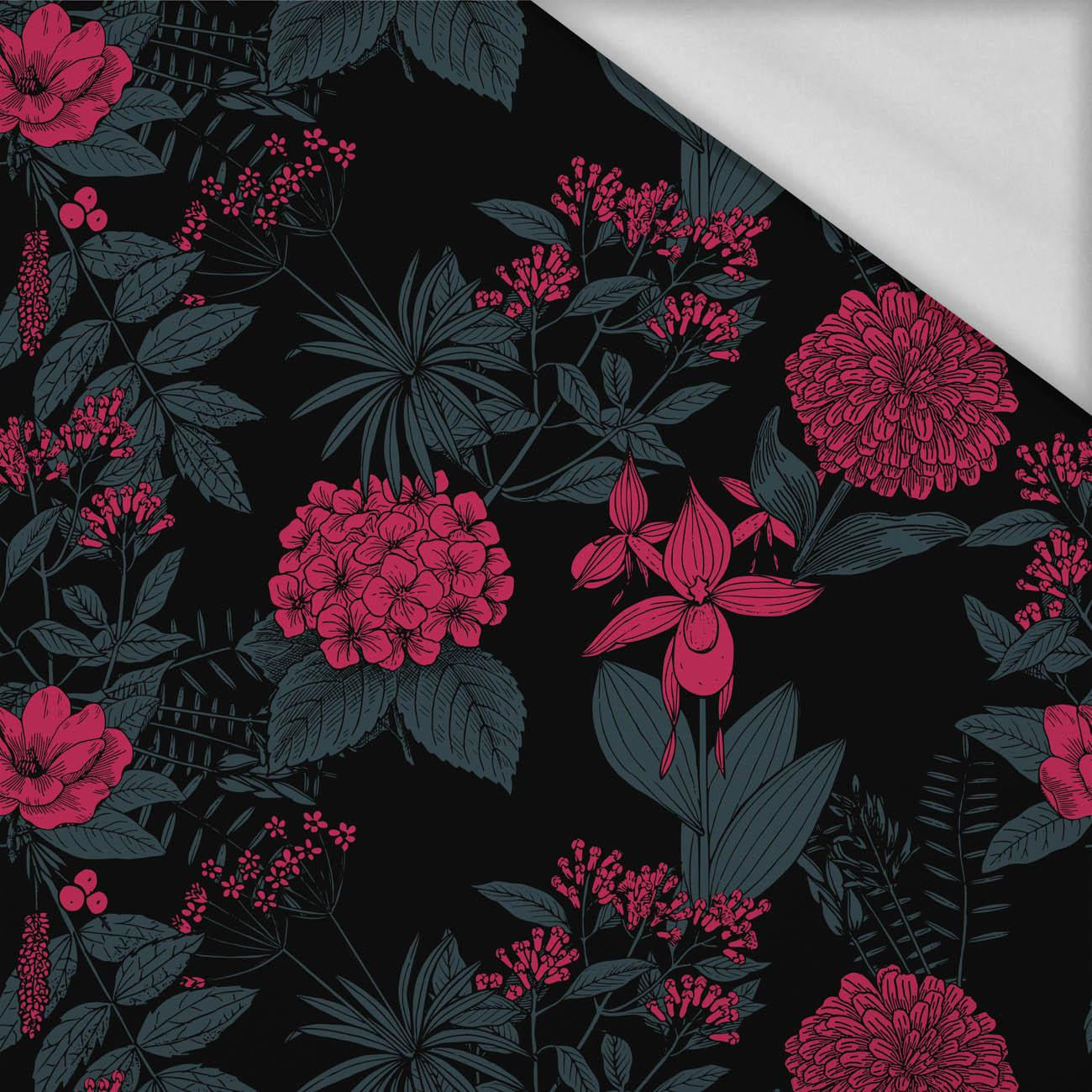 KWIATY / viva magenta - Thermo lycra