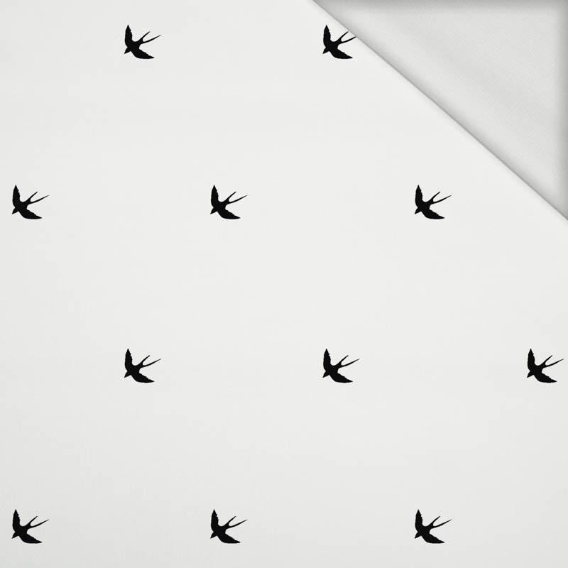 JASKÓŁKI (MINIMAL)  - dresówka pętelkowa