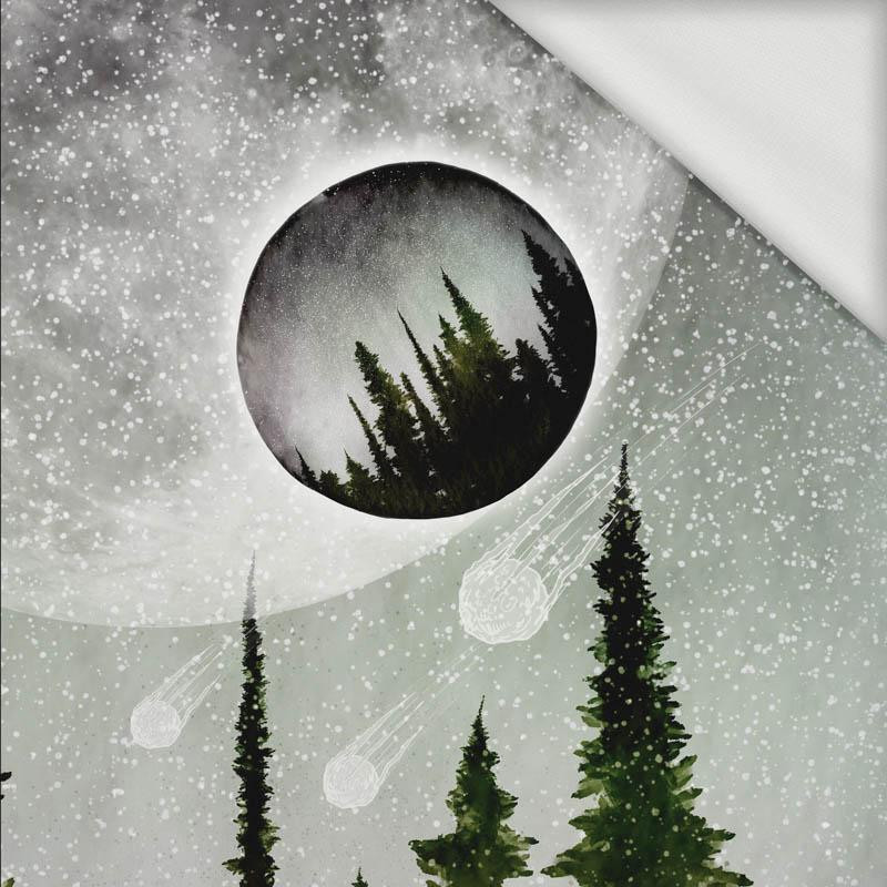 DESZCZ METEORYTÓW (GALAXY) - panel panoramiczny dzianina pętelkowa (60cm x 155cm)