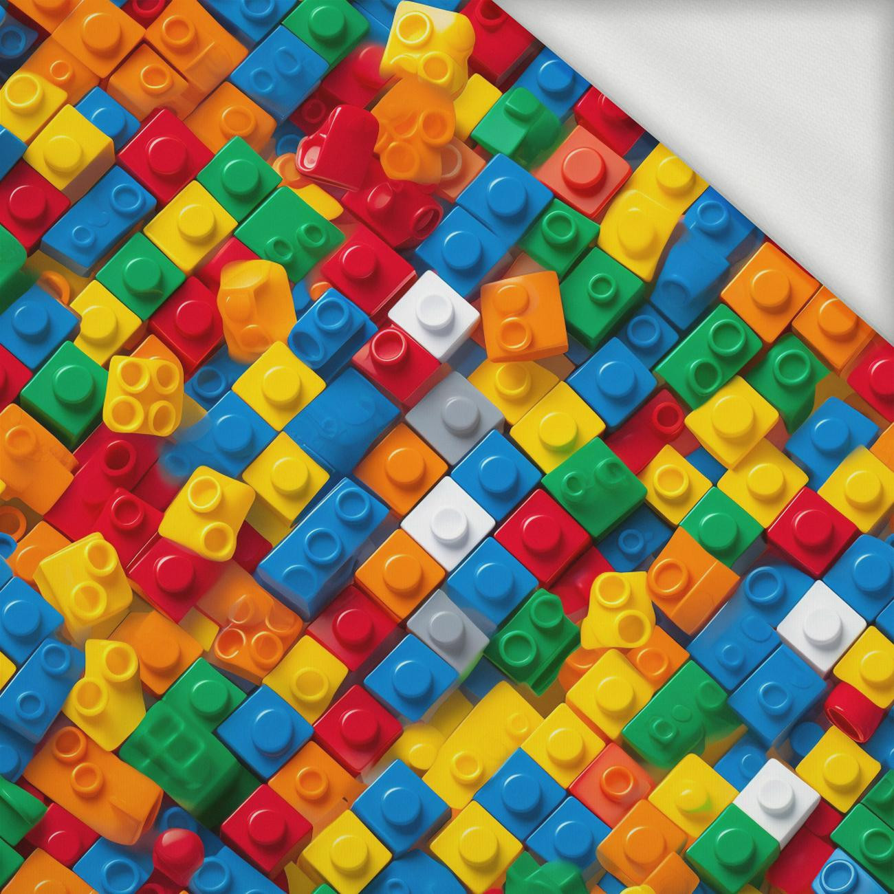 COLORFUL BLOCKS WZ. 2 - dresówka pętelkowa