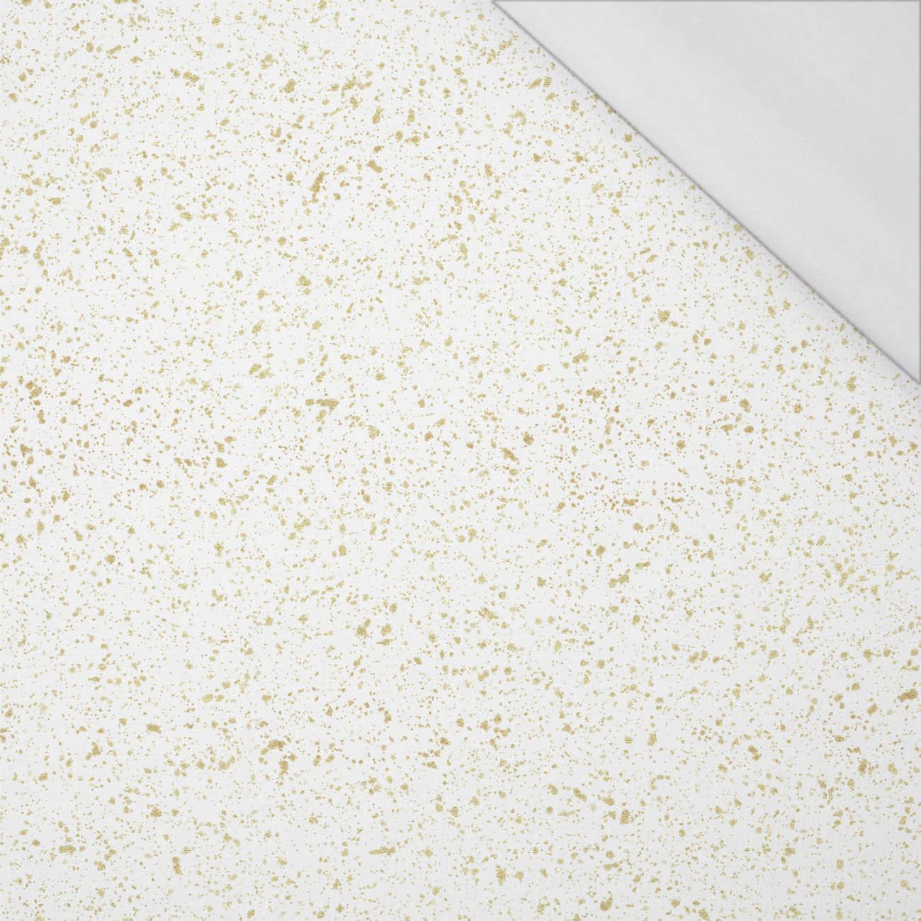 ZŁOTE ZIMOWE NIEBO (BIAŁE ŚWIĘTA) - single jersey z elastanem 