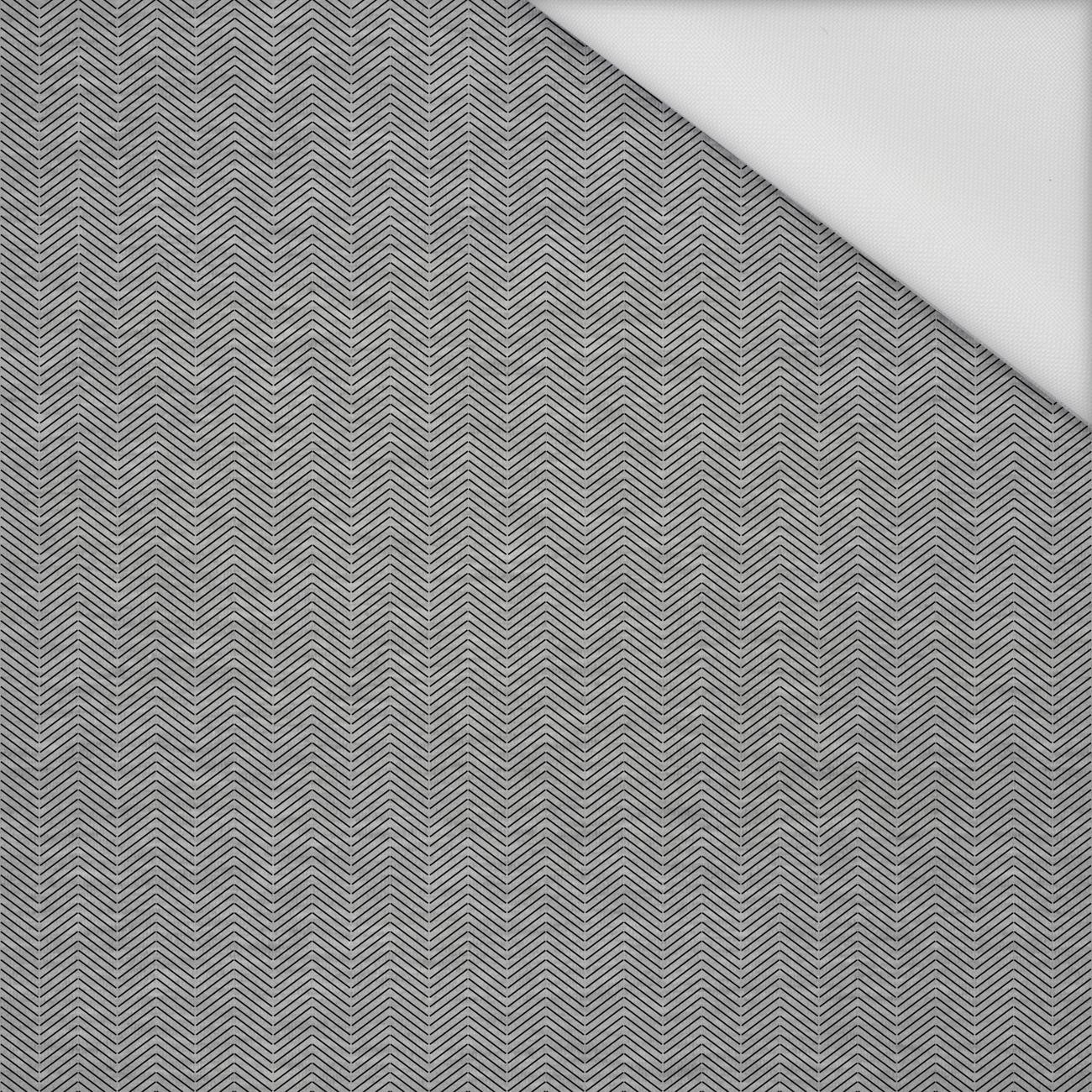 JODEŁKA / NOCNY ZEW / szary - tkanina wodoodporna