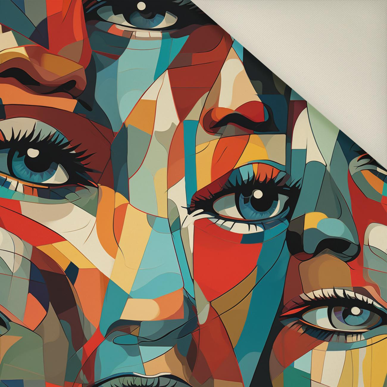 EYES- Welur tapicerski