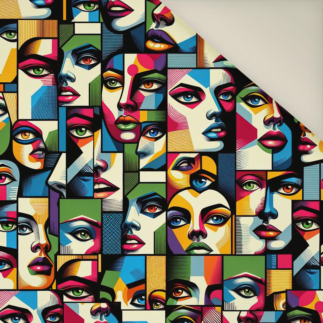 FACES WZ. 1- Welur tapicerski