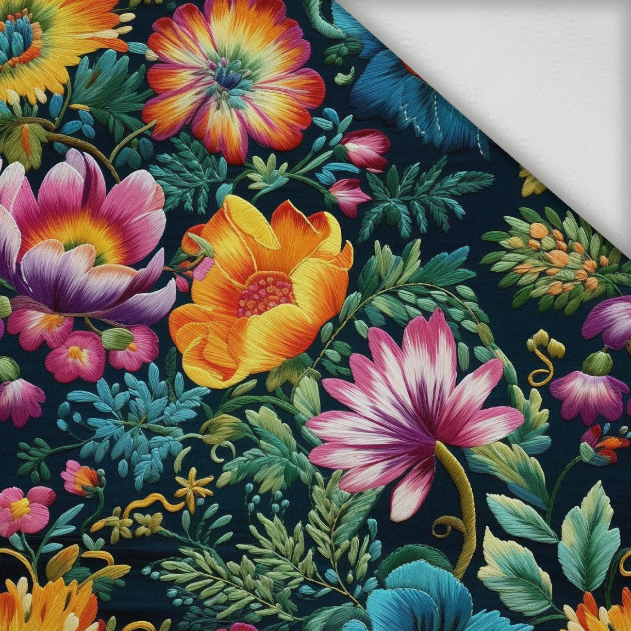 FLOWERS 3D WZ. 4 - lycra 300g