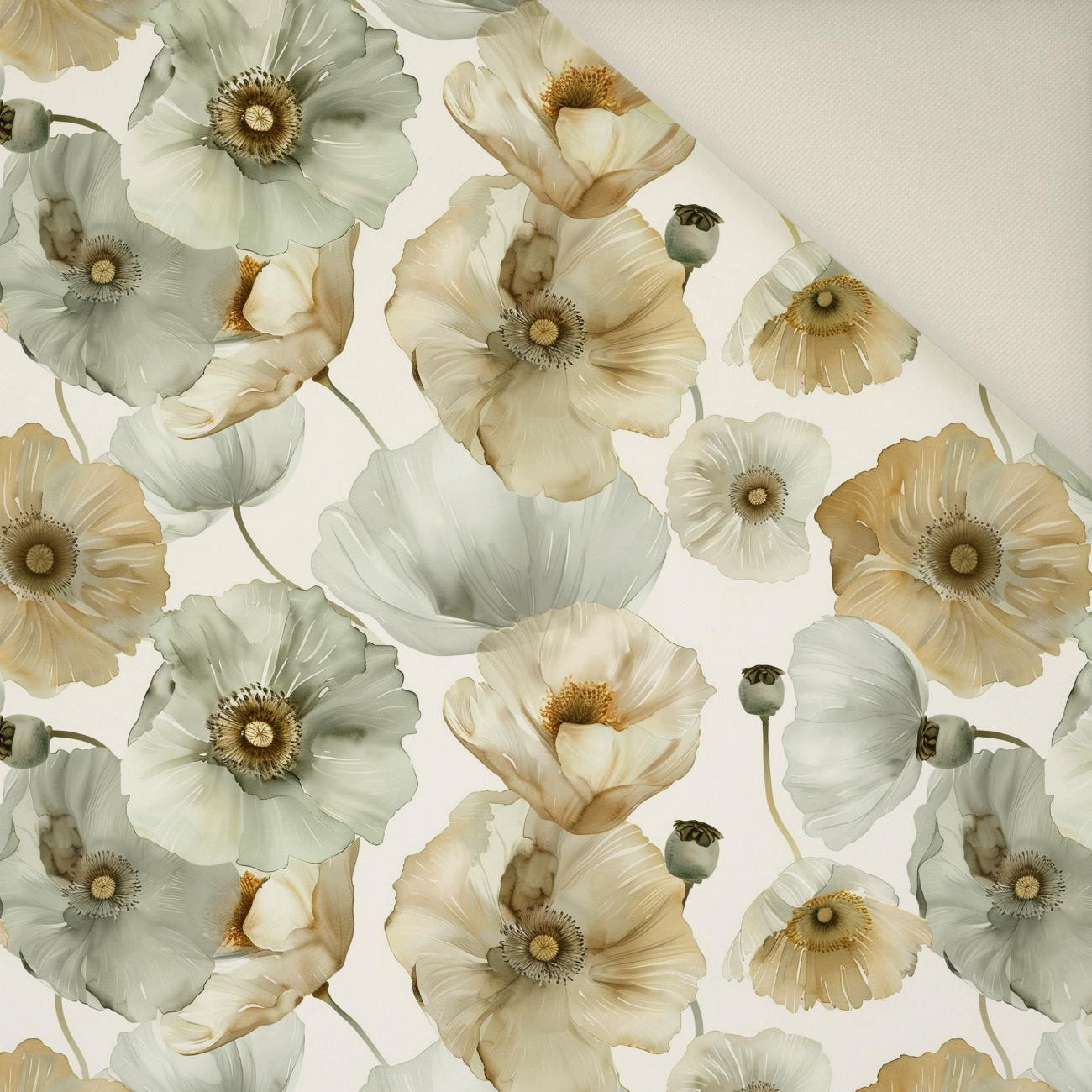 FLOWERS wz.18- Welur tapicerski