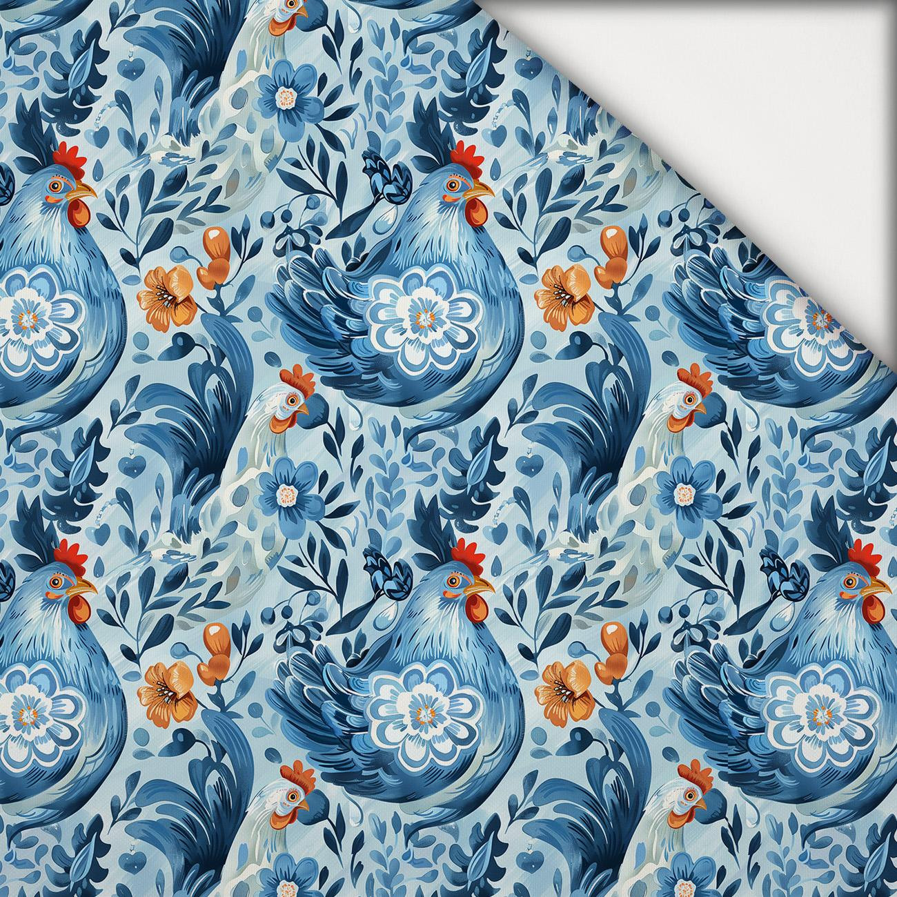 Folk Art wz.6 - lekka dzianina drapana