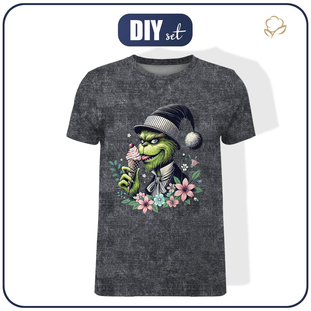 T-SHIRT MĘSKI - FUNNY PRANKSTER - single jersey